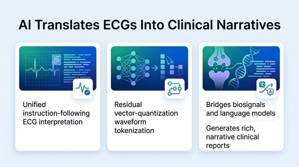 AI translates ECG waves into clinical text