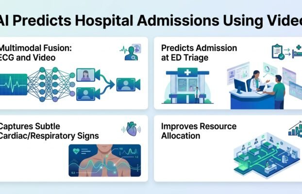 AI uses video and ECG to predict admissions