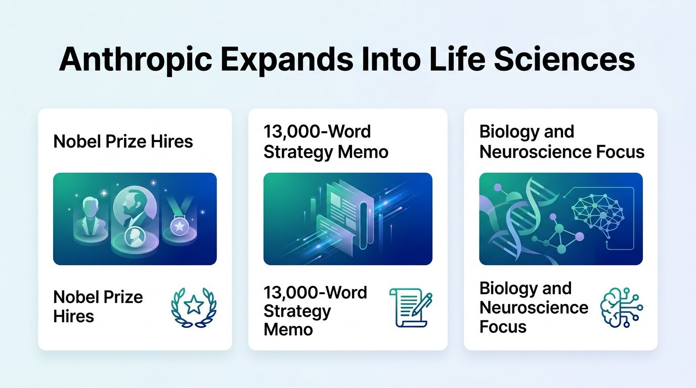 Anthropic Targets DeepMind in Biopharma Talent War