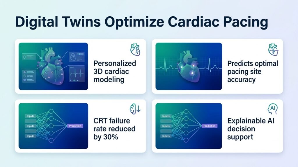 Digital twins predict cardiac pacing success