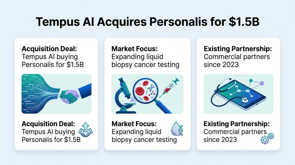 Tempus AI Buys Personalis for $1.5 Billion