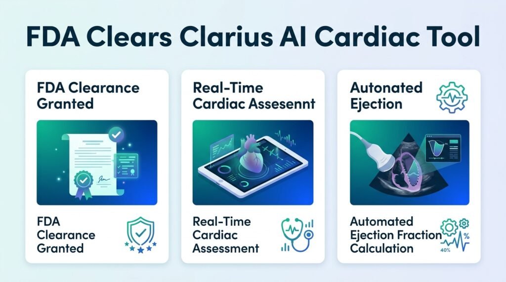 FDA Clears Clarius Handheld Cardiac AI