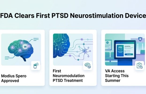 FDA Clears First Wearable Device for PTSD
