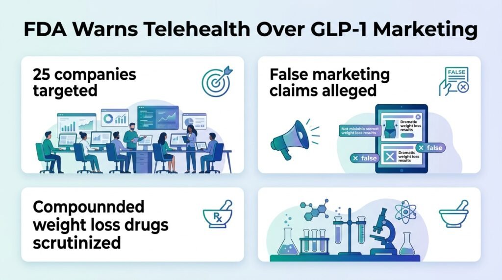 FDA Crackdown Hits Telehealth GLP-1 Sales