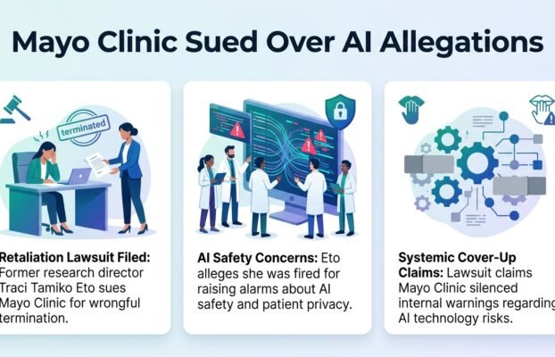 formermayoclinicleadersuessystemoverallegedaicover Yesil Science former mayo clinic leader sues system over alleged ai cover
