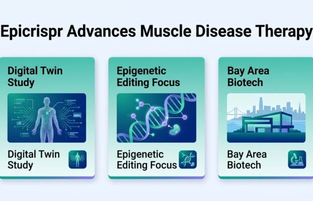 howepicrisprisusingdigitaltwinstostudyamuscledisea Yesil Science how epicrispr is using digital twins to study a muscle disea