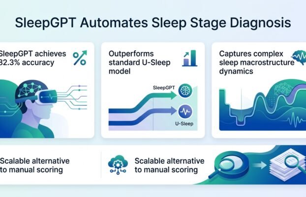 Language model diagnoses sleep disorders using stage sequences