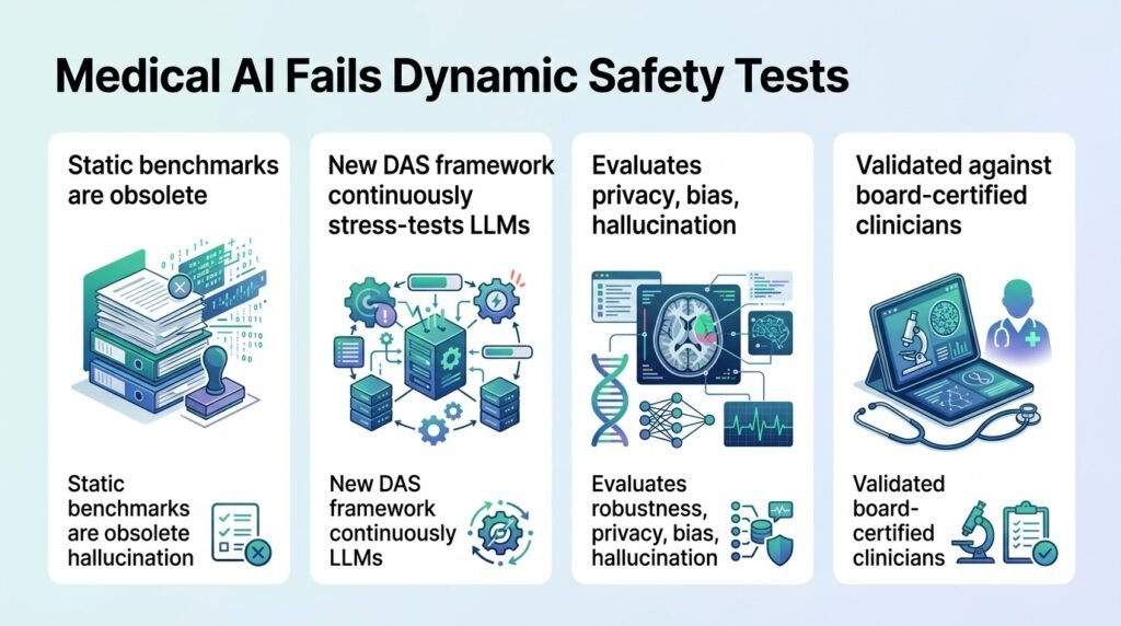 Medical AI fails under dynamic safety tests