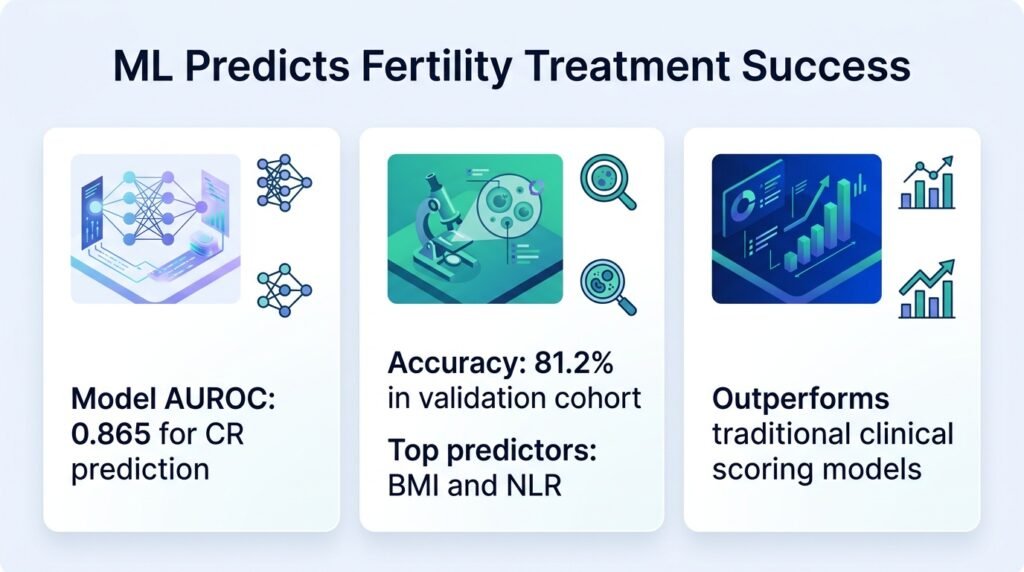 ML predicts fertility-sparing treatment success in cancer