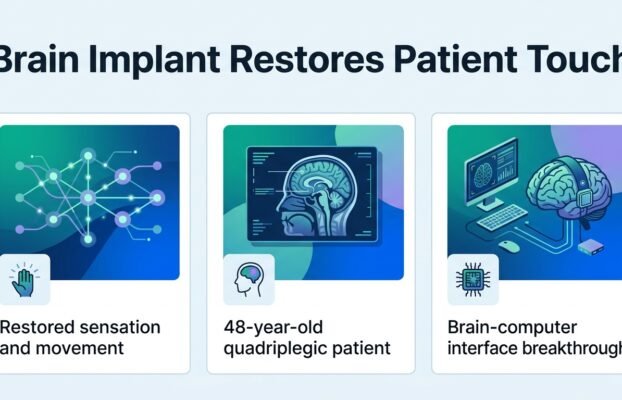 statbrainimplantrestoresthesensationoftouchinapers Yesil Science stat brain implant restores the sensation of touch in a pers