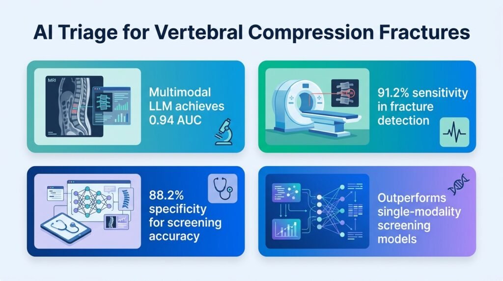 A Multimodal large language model-based triage tool for osteoporotic vertebral compression fractures using posture and movement videos