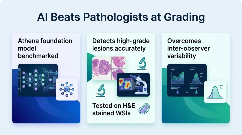 AI beats pathologists at grading cervical biopsies