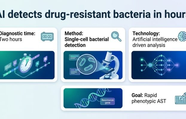 ai identifies drug resistant bacteria in two hours