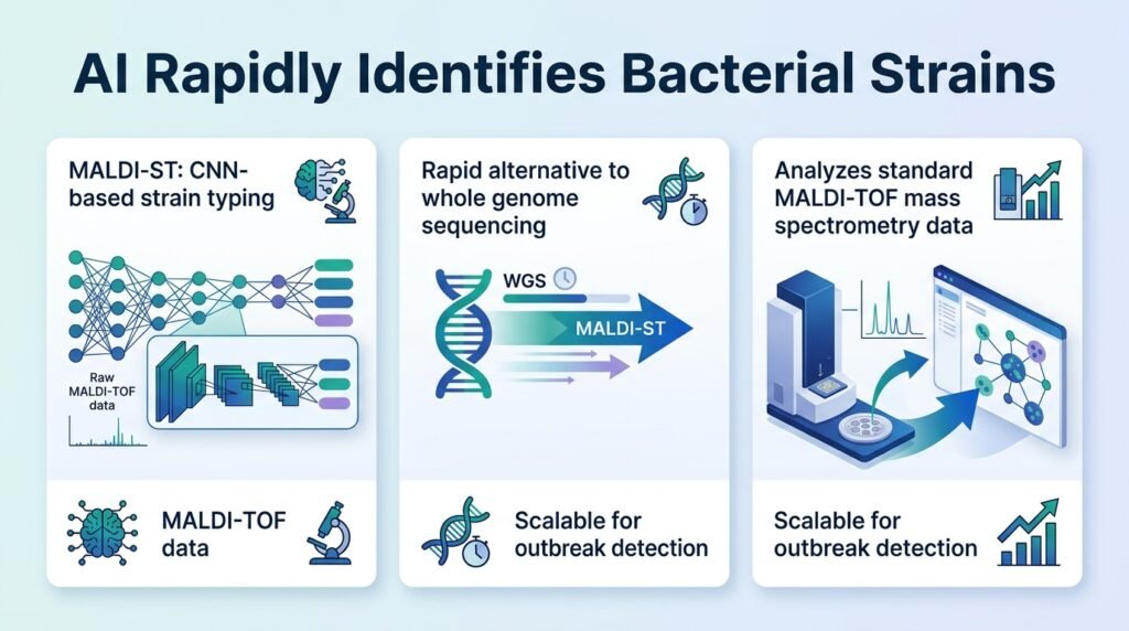 AI identifies superbugs using standard mass spectrometry