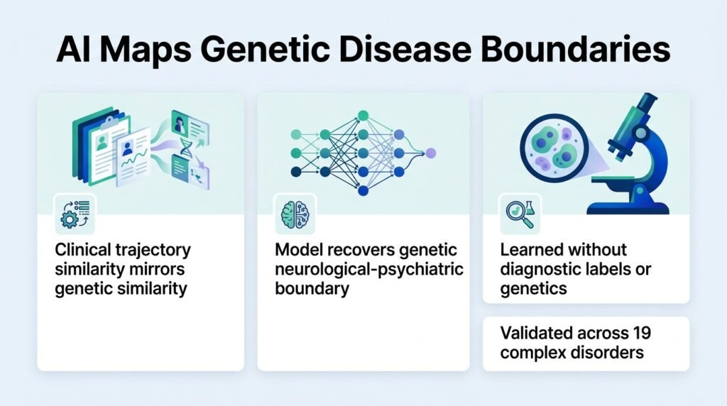 AI learns genetic disease boundaries from health records