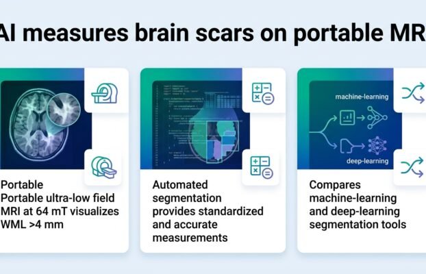 ai measures brain scars on cheap portable mri