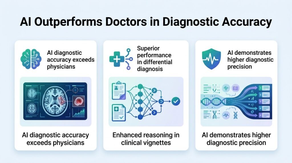 AI outperforms emergency doctors in diagnostic tests