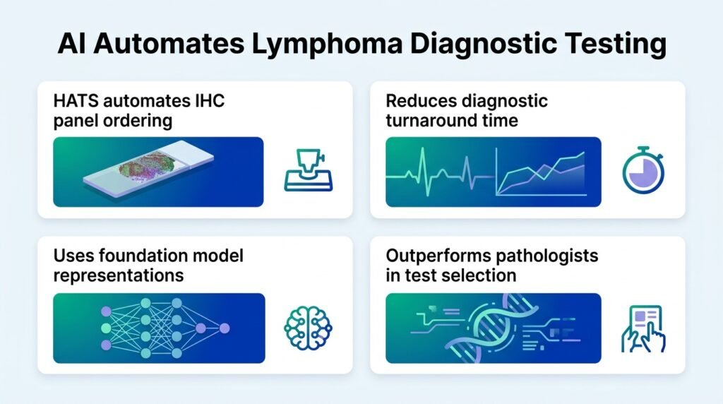 AI Outperforms Pathologists in Ordering Lymphoma Tests