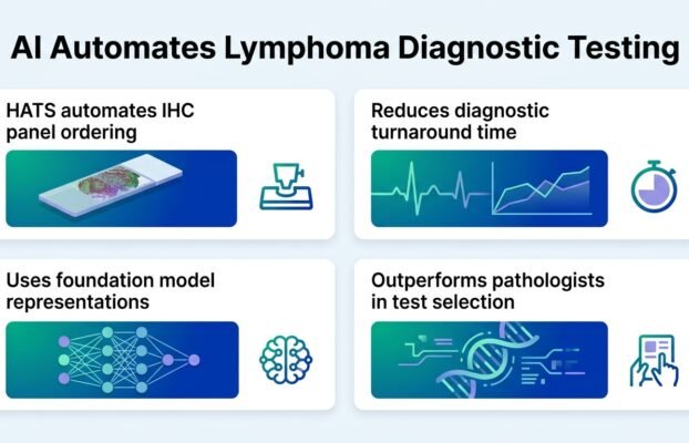 AI Outperforms Pathologists in Ordering Lymphoma Tests
