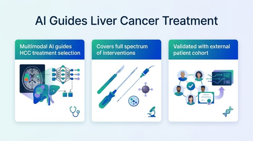 AI predicts liver cancer treatments using medical notes