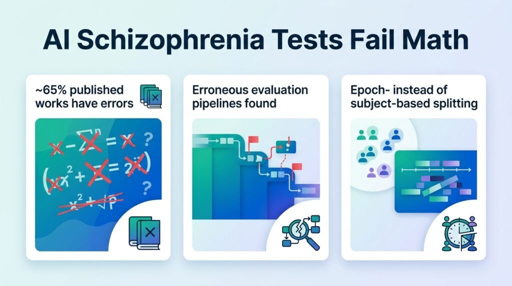 AI schizophrenia tests are failing basic math