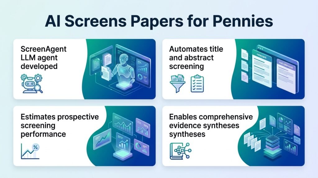 AI screens 200,000 medical papers for pennies