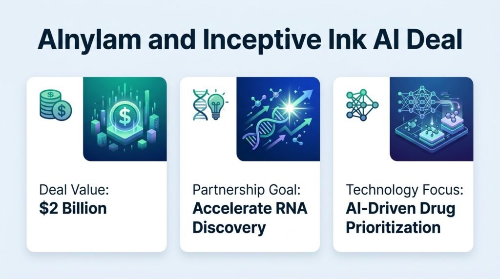 Alnylam bets $2 billion on AI RNA design
