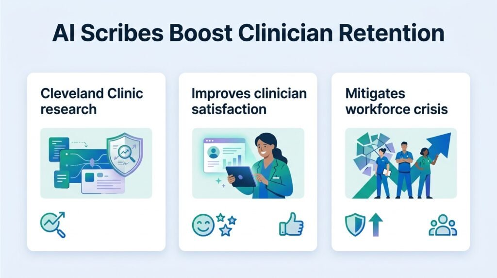 AI scribes are keeping doctors from quitting