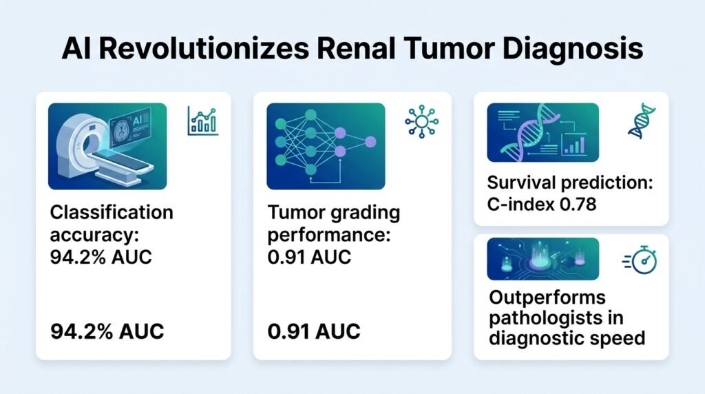 Artificial intelligence empowers full-stack histopathological diagnosis and prognosis of renal cell tumor: a multi-center study with external validation