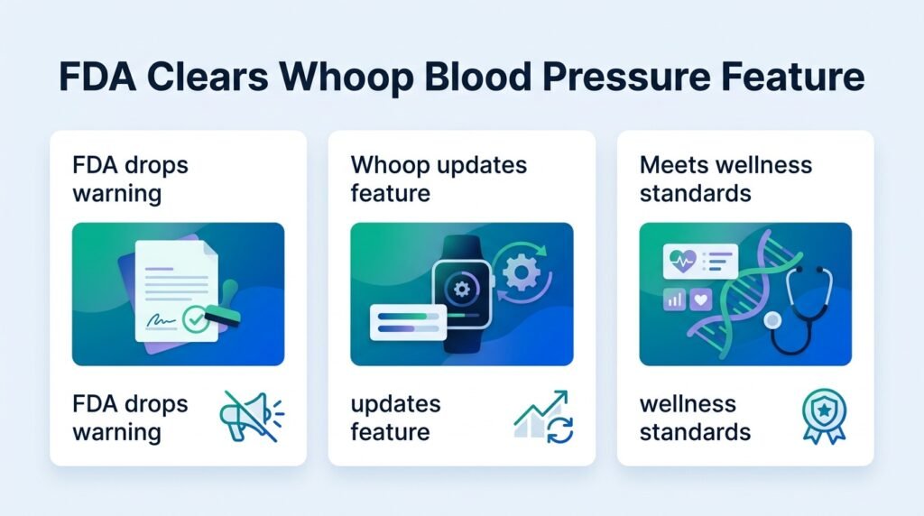 Whoop Settles Blood Pressure Dispute With FDA
