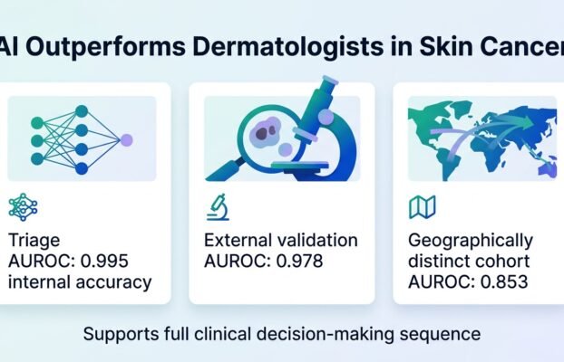 new skin cancer ai beats nineteen dermatologists