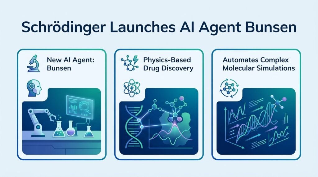 Schrödinger Launches Bunsen AI for Molecular Design