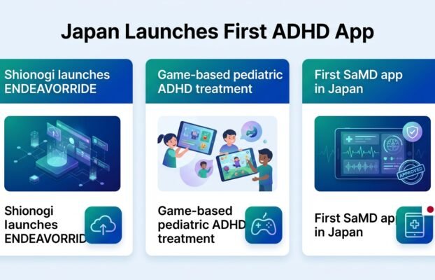 Japan Approves First Digital ADHD Prescription App