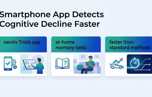 smartphone tests spot cognitive decline faster than standard
