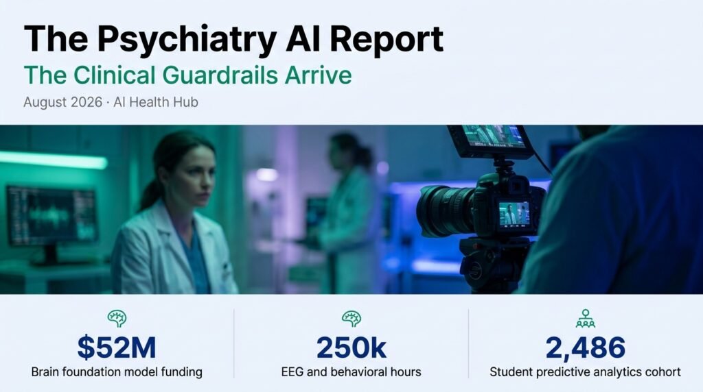 The Psychiatry AI Report — August 2026