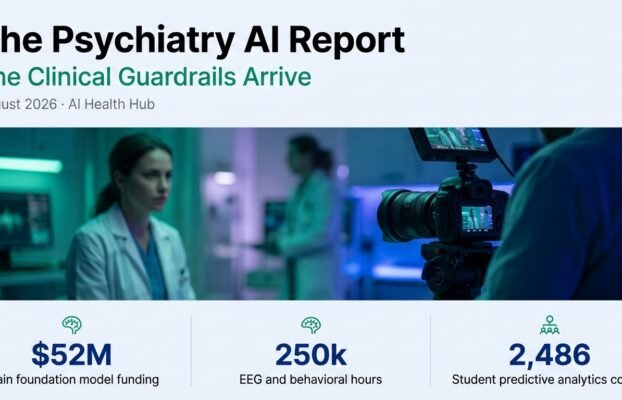 The Psychiatry AI Report — August 2026