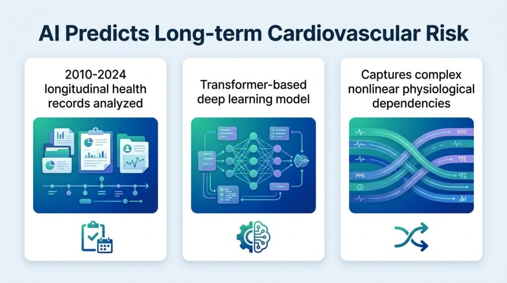 Transformer-Based Survival Model for Cardiovascular Risk Prediction from Longitudinal Health Checkup Data