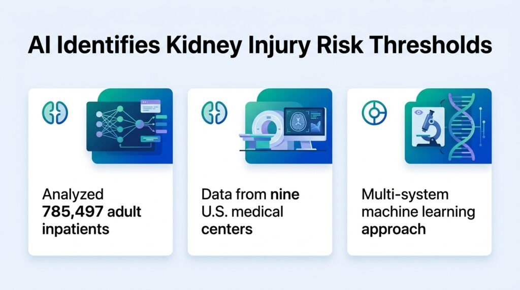 AI Pinpoints Precise Biomarker Thresholds for Kidney Injury