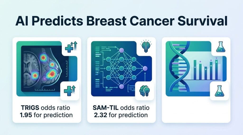 AI predicts breast cancer survival without mimicking pathologists