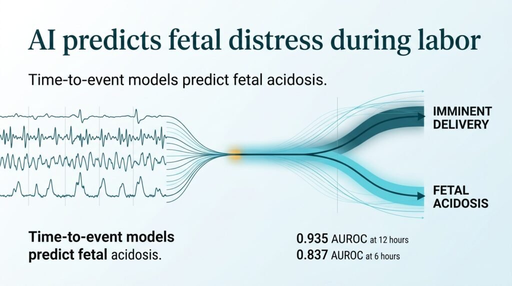 AI predicts fetal distress during active labor