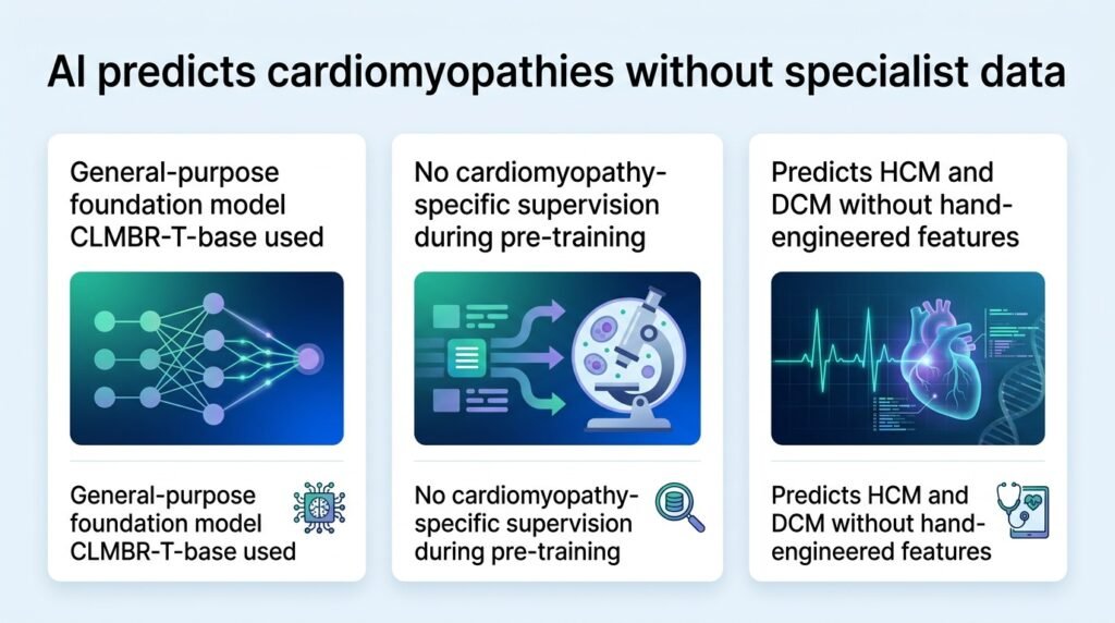 AI predicts heart disease without specialist data