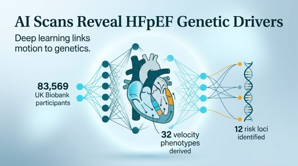 AI scans find genetic drivers of heart failure