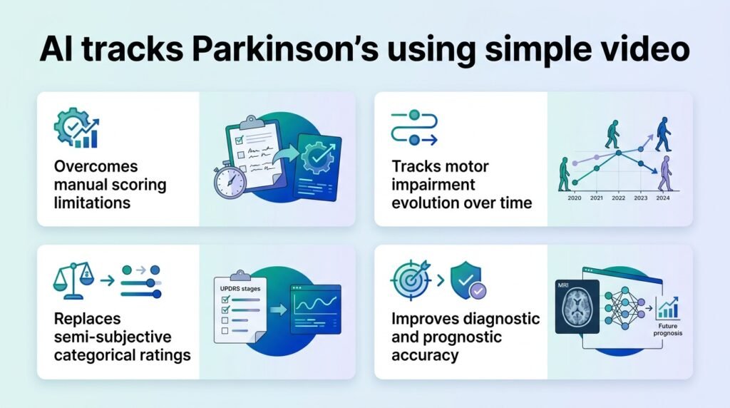 AI tracks Parkinson’s using simple video