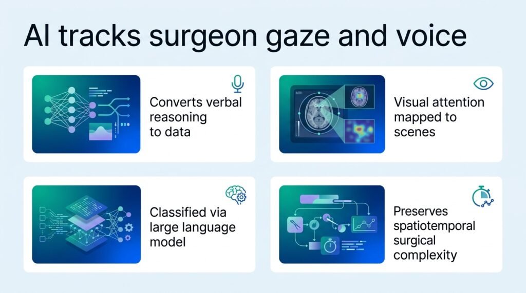AI tracks surgeon gaze to review operations