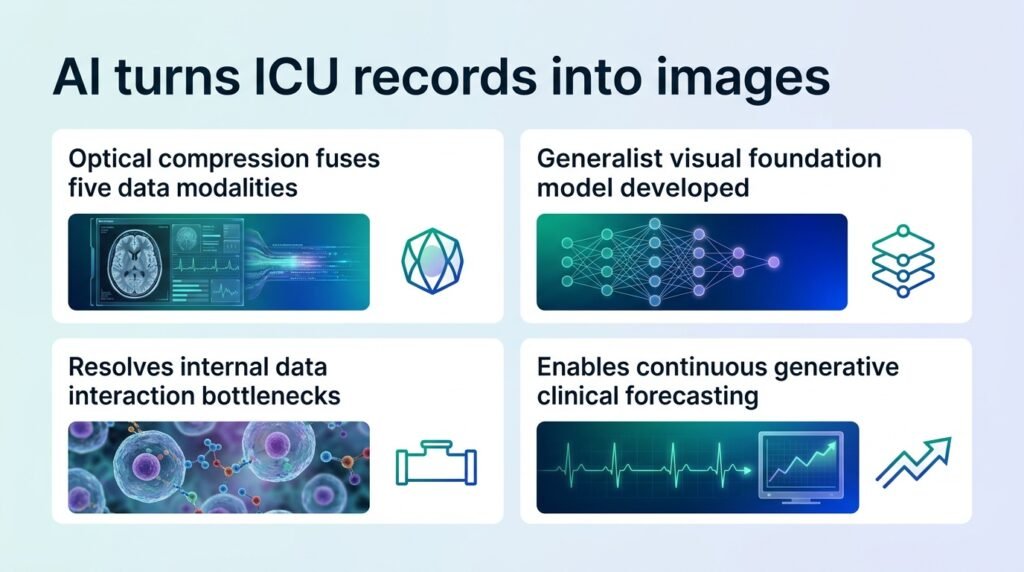 AI turns ICU medical records into simple images