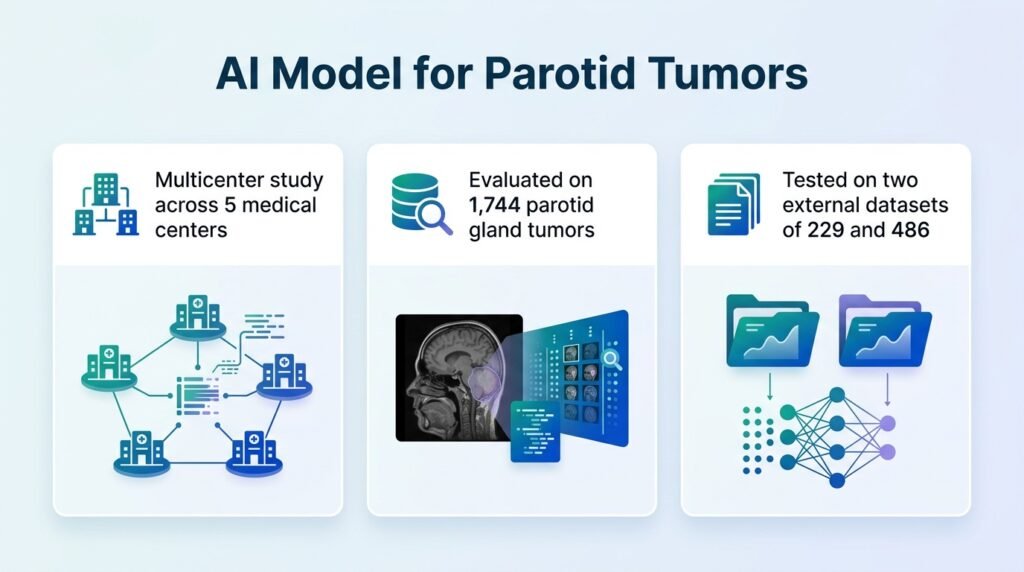 An ultrasound-based end-to-end multi-task deep learning model to segment and classify parotid gland tumors: A retrospective multi-center study