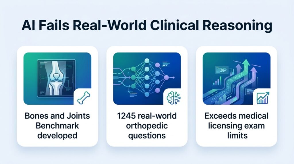 Medical AI fails at real-world clinical reasoning