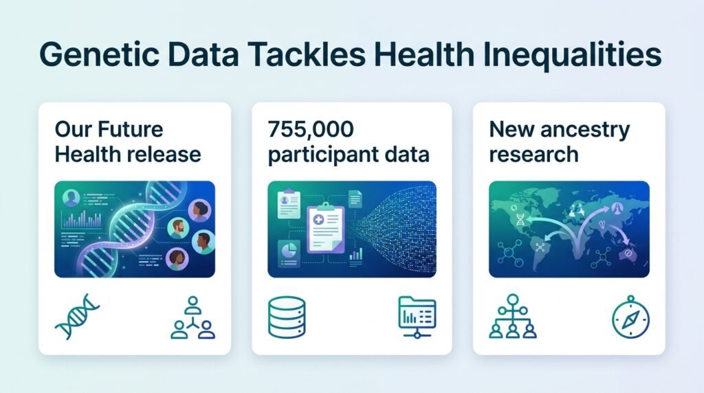 Genetic ancestry data exposes medical research gaps