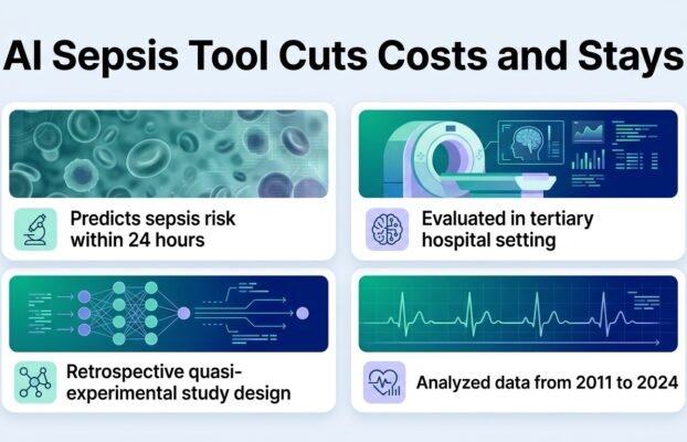 sepsis ai cuts hospital costs and icu stays