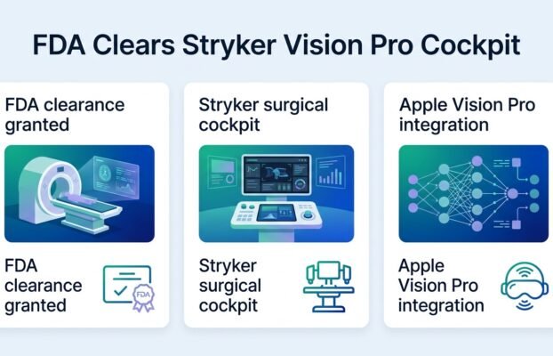 stat fda clears stryker s surgical cockpit that uses apple s